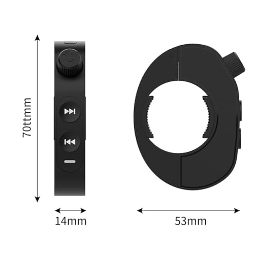 Télécommande de guidon Bluetooth pour sorties moto sous la pluie