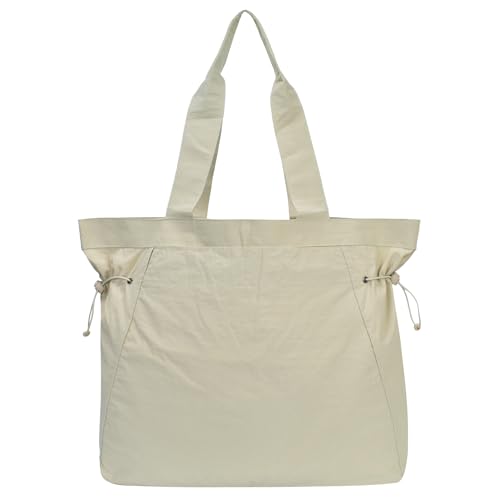 NGIL Side-Cinched Weekender Shopper Tote Bag, Large Travel