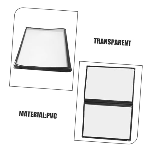 Porte menu transparent de qualité pour table de restaurant et hôtel - 3