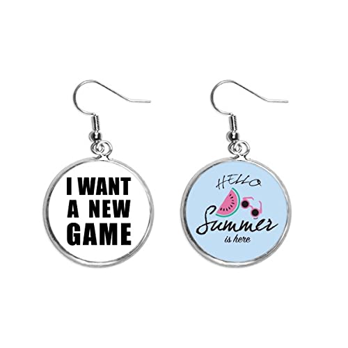 Pendientes de sandía para tus looks de playa y terrazas de verano