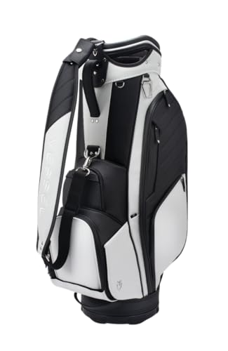 Vessel キャディバッグ ホワイト/ブラック Vessel キャディバッグ ホワイト/ブラック キャディバッグ ベゼル