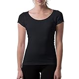 Thompson Tee With Underarm Sweat Pads Original Fit Scoop, Black, Small