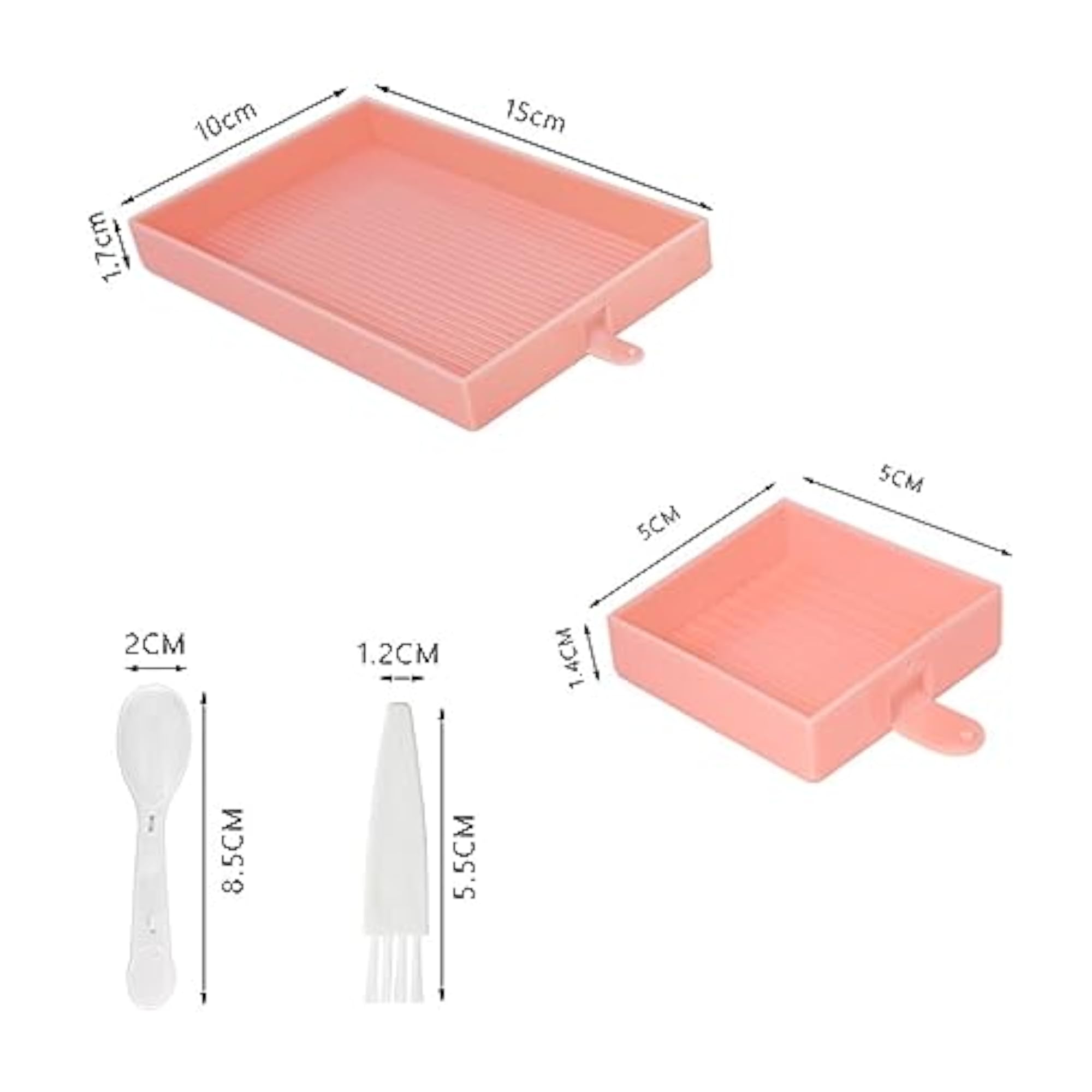 5D Diamond Paint Tray Set Storage Organizer for Diamond Paintings