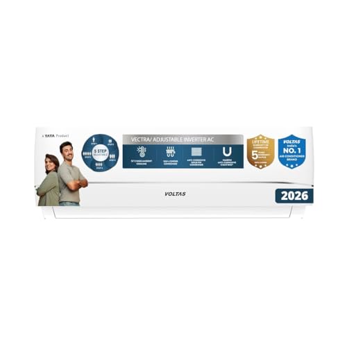 Voltas 1.5 ton 3 star,New star rated, Rating Inverter Split AC (C...