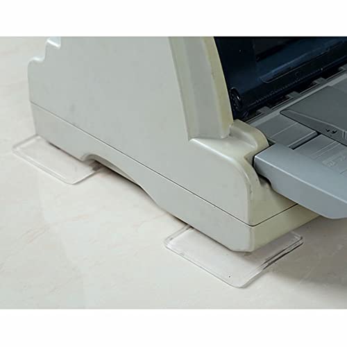 Universal-Pads zur Vibrationsdämpfung, Anti-Vibrations-Matte für Waschmaschine, Anti-Vibration, rutschfeste Matte aus Silikon für Waschmaschine (transparent), 8 Stück