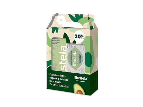 Imagen de Mustela Cofre Less Better: Bálsamo universal y Jabón sólido Higiene y cuidado Zero Waste