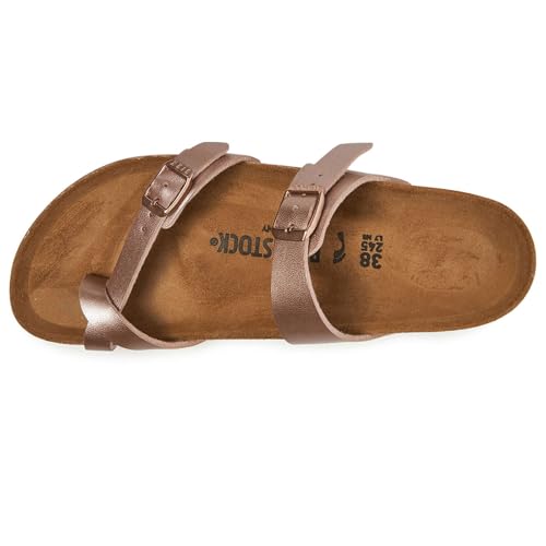 Birkenstock Unisex Mayari Birko-Flor Copper Sandals 9 W / 7 M US4