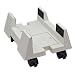 I/O Crest SY-ACC65009 Mobile Desktop Tower Computer Floor Stand Rolling Caster Wheels with Support Walls and Adjustable Width from 6" to 10"