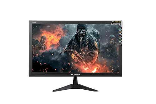 Image of Punta LED Monitor (Pixels PSM-2401) 60.4cm Wide Display with high Brightness, Vivid Colours and 1 Year Warranty.