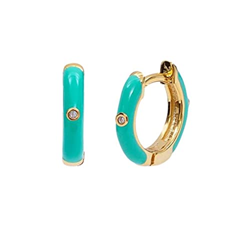 Boucles d'oreilles cerceaux pour les femmes perçage de personnalité ronde bijoux tendance