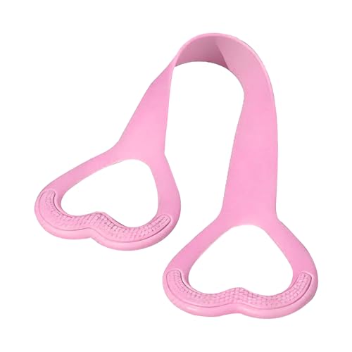 Banda de resistencia para brazos en forma de 8 – Equipo deportivo portátil antideslizante de alta elasticidad – Cuerda de tensión elástica para entrenamiento de espalda – Para yoga, pilates
