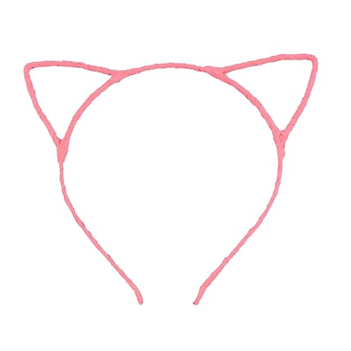 Copricapo dell'orecchio: colore: principalmente rosa chiaro. materiale: metallo di seta resistente.