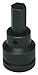 Wright Tool 62-17MM Metric Hex Bit Socket,Black