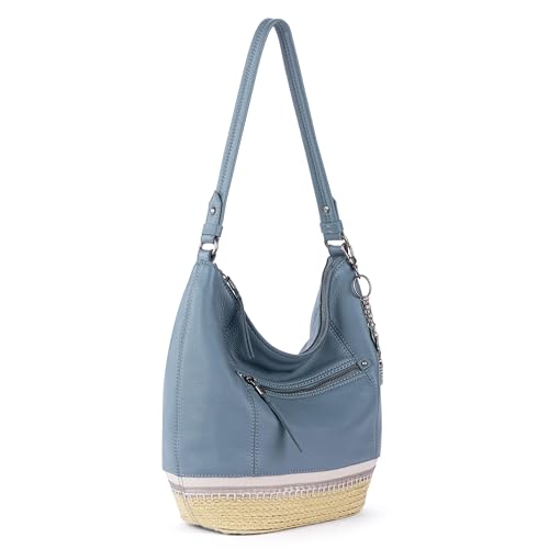Image of The Sak Sequoia Hobo Bag - Premium Large Leather Women's Handbag for Everyday & Travel - Durable Purse With Zipper Pocket