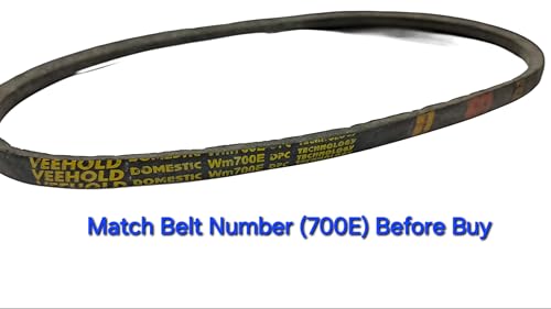 Image of WM 700E Belt Suitable For Godrej,LG,Haire model semi automatic washing Machine. (Match Belt Number &Buy)