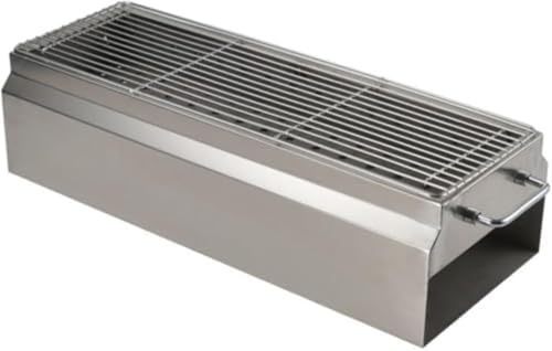 WOHANMU �Ă����� �Y�Ă��� ��^ �o�[�x�L���[�R���� �X�e�����X�� ��100CM �Y�ΏĂ��R���� �����Α� �Y�Ă��O������� �ϔM�� ��� ���p�r �ē� �Ă��� �A�E�g�h�A �L�����v�p BBQ ���O�p �ƒ�p �Ɩ��p (��80CM)