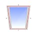 HOOMEE Aislante de Ventanas de Techo Pivotante Central para Aire Acondicionado Portátil...