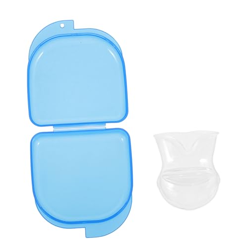 DECORNIJIA Dispositivo Antirronquidos Cubre Lengua Flexible de Silicona Tapón Mini para Dormir Férula para Dejar de Roncar y por Nariz