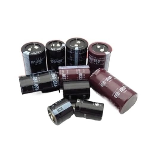 Condensateur électrolytique alu 200V 3300uF composant électronique pour réparation alimentation