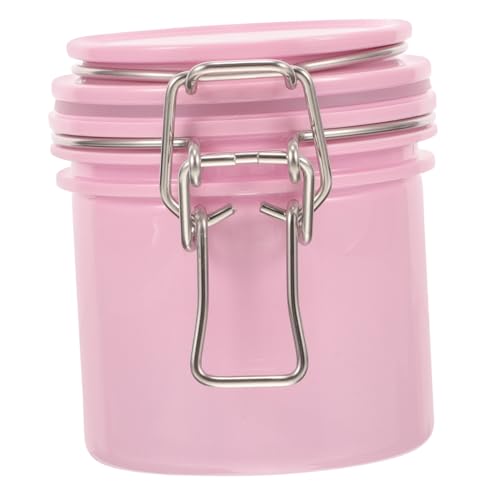 SHERCHPRY 2pcs Glue Seal Jar Lash Holder Lash Tech Supplies Must Haves Glue Extension Supplies Cosmetic Sample Container Lash Glue Holder Leakproof Travel Plastic