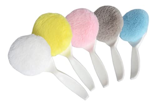 Image of The ChipmunK Store's Makeup Powder puff Combo with handle (Pack of 5)