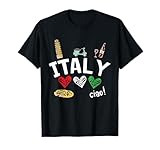 Love Italy and Everything Italian Culture Gift T-Shirt T-Shirt
