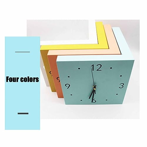 Horloge murale d'angle en forme de corne double face CLOUDEMO