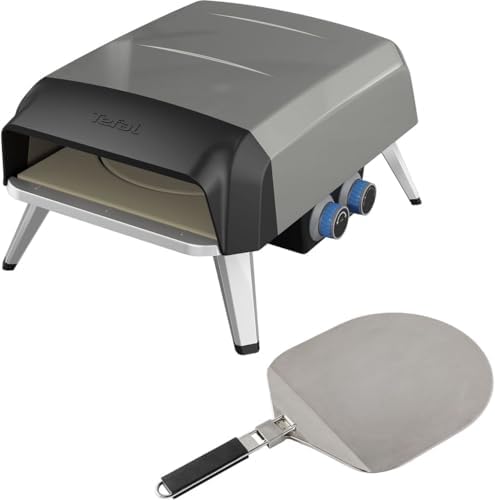 Tefal Pizza Pronto, Horno de pizza para exterior, Funciona con ga...