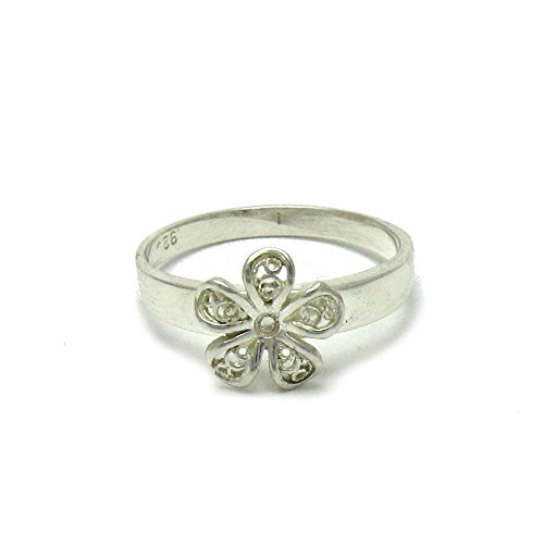 Bague en argent massif 925 petite Fleur Empress au savoir-faire d'exception