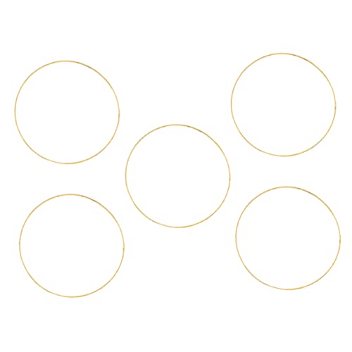 Aros de metal para manualidades y coronas de flores decorativas