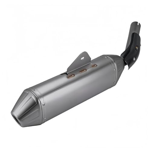 Silencieux d'échappement T700 haute performance pour moto Tenere 700 finition inox