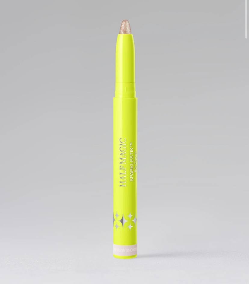 Half Magic SPARKLESTIK Eye Crayon - Champagne Snowflake (Icy Champagne) + Bonus Premium Korean Sheet Masque with Collagen