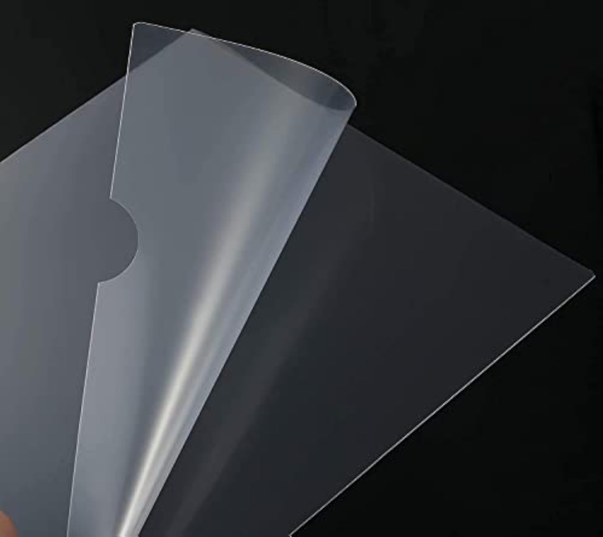 L-Type A4 Size Document Sleeve Project Holder