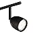 Pro Track 4-Light Heads LED Wall or Ceiling Track Light Fixture Kit 8.5 Watt GU10 Dimmable Directional Adjustable Black Modern Kitchen Bathroom Dining Room House Home Decor Hallway 29 3/4" Wide