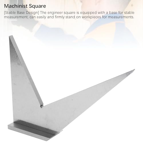 SEAFRONT Multi Angle Miter Square Machinist Engineer Square with Base Precision Layout Measuring Tool - Image 4