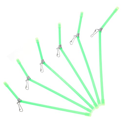 Toddmomy Fishing Tackle Set Connector 20pcs Fishing Lure Connectors Splitter Easy Weighing Organized Metal Abs Green Metal