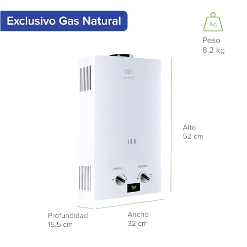 Catálogo de Boiler Gas Natural Top 10. 2 Boiler Gas Natural marca AVERA (2)