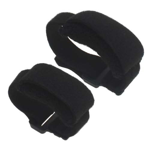 OZXNO 2pcs Bass Guitar String Mute Damper/Dampener String Cover Tape Adjustable Mute Silencer (Black)