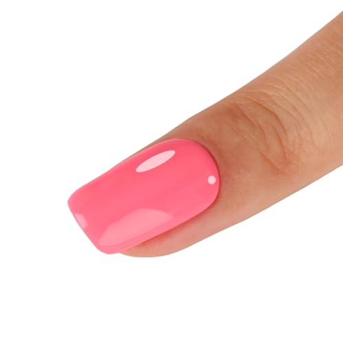 TUTUYU Pastel Coral Pink Gel Nail Polish,Macaron Coral Pink Gel Polish for Nail Art Starter or Manicure Salon, 0.51 Fl Oz - GP0022