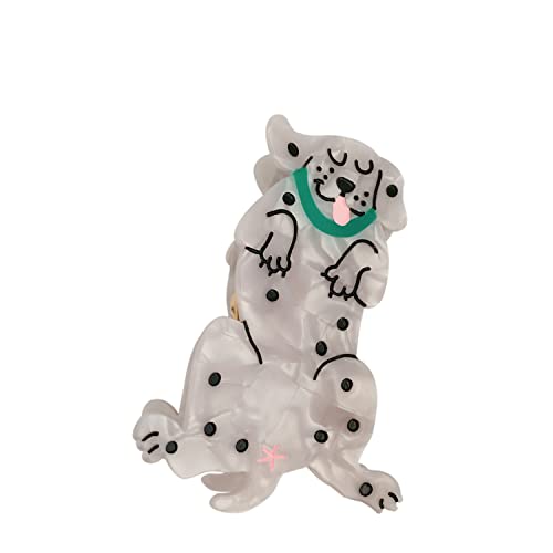 Dalmatian Dog Hair Clips,Small Claw Clips For Girls,Acetate Hair Clips For Women,S3 #TOP4