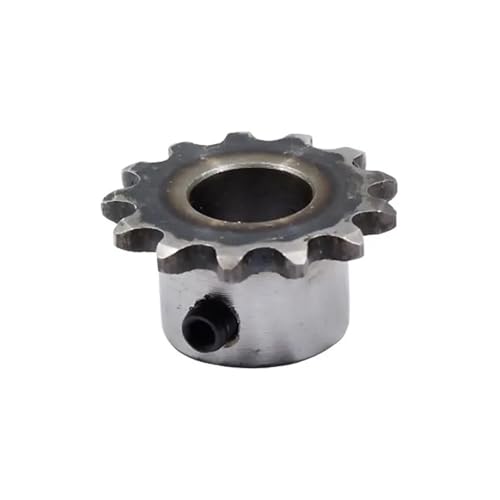 Pignon 12 dents 25H anti glissement en acier 45# avec vis M5 pour trou 8mm