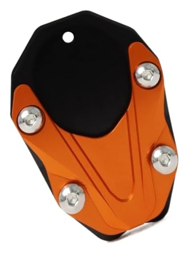 Seitenständer-Vergrößerungsplatte for KTM DUKE 390 (2024) und DUKE 125 (2024)(Orange)