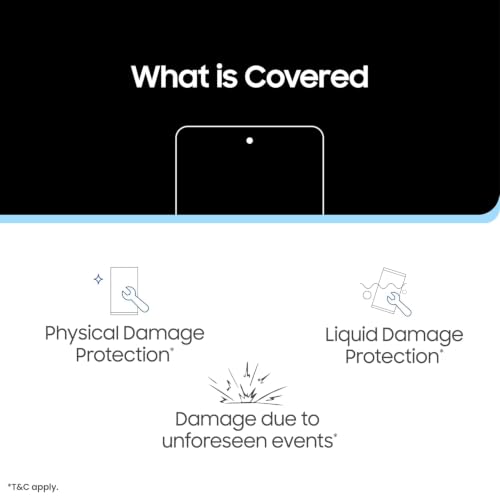 Image of Samsung Care Services Damage Protection Plan for 1 Year-Super Premium Range Smartphones(S26) New (E-Mail Delivery only)