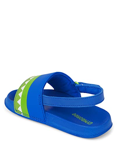 Image of Gymboree baby-boys Boys and Toddler Slide Sandals With Backstrap