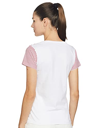 Image of Basic round neck graphic tee