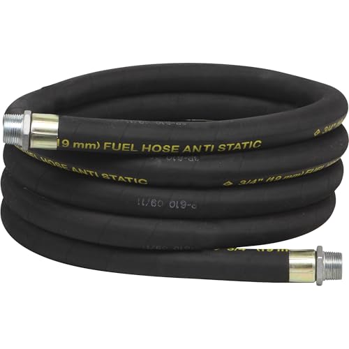 Roughneck Antistatic Grounded Fuel Hose 1in. x 20ft.