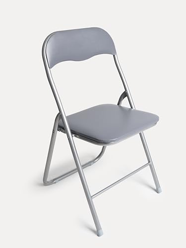VIP HOGAR Set 6 SILLAS Plegables Polo (Gray)