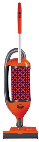 SEBO 9803AM Felix 1 Premium Fun Upright Vacuum with Parquet, Orange/Purple - Corded