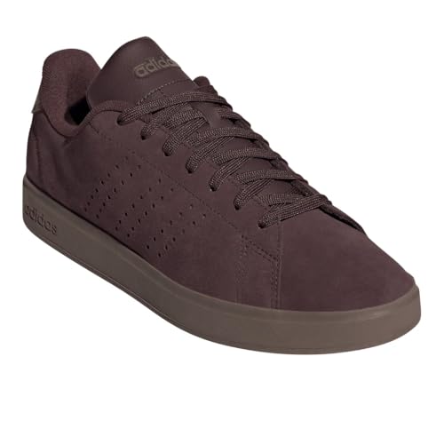 Image of adidas Mens Advantage 2.0 Lace Up Sneakers Shoes Casual - Brown