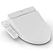 Price comparison product image TOTO Washlet C100 Elongated Bidet Toilet Seat with PreMist, Cotton White - SW2034#01